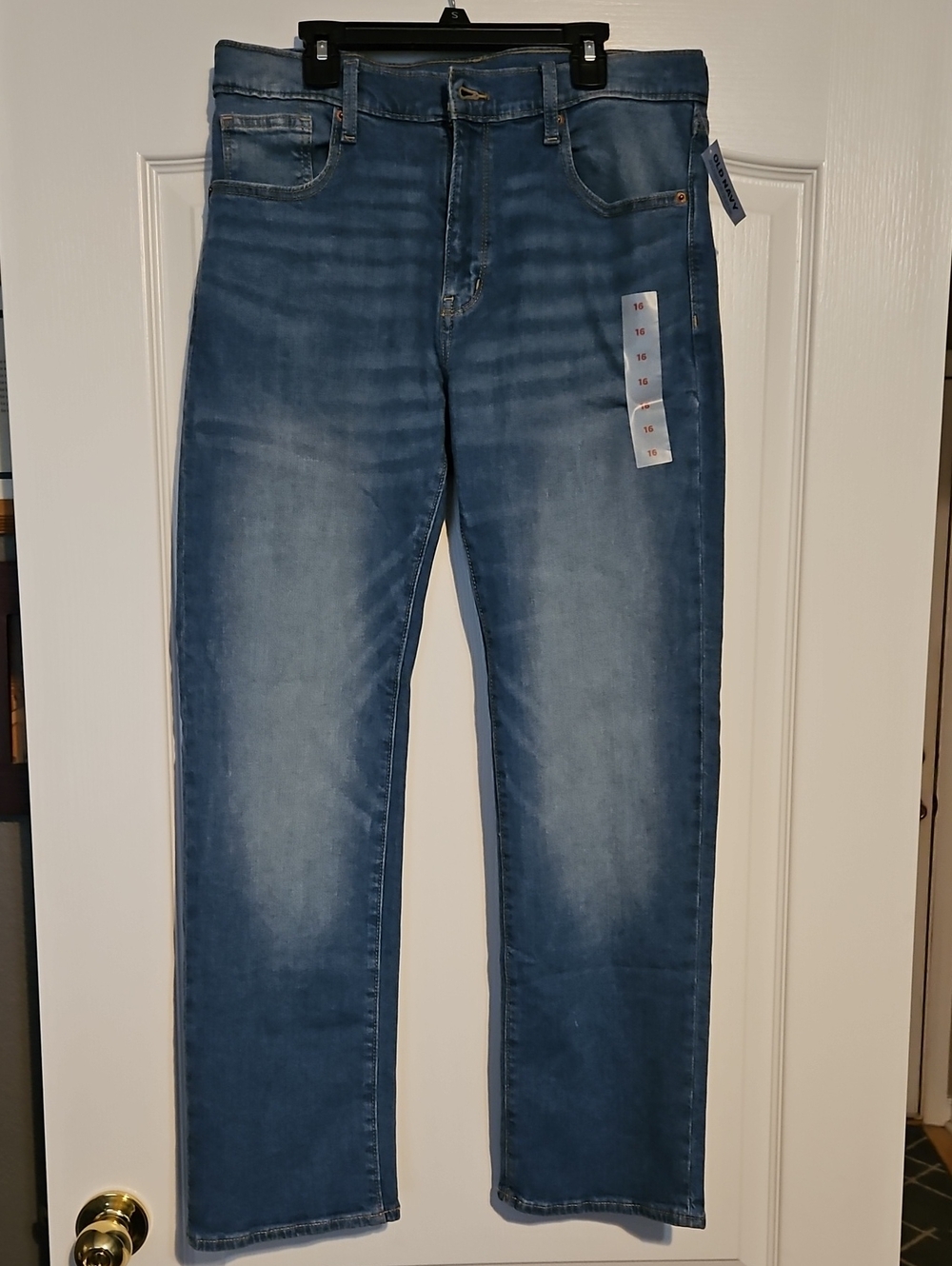 Old Navy Kid's Straight-Leg Light Blue Jeans